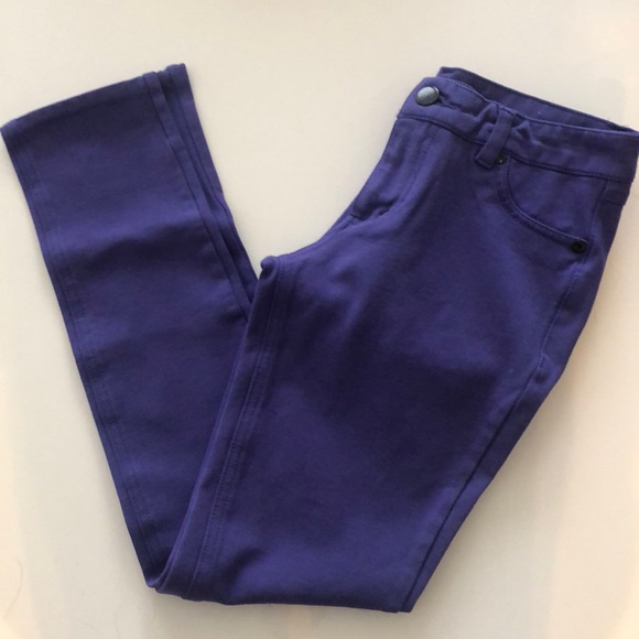 Denim - Stretchy Purple Jeggings